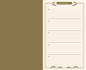 Gilded One Line a Day – Five-Year Memory Journal