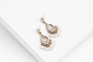 Coco Beaded Chandelier Earrings