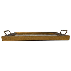 Two Rabbits Art Nouveau Style Decorative Tray