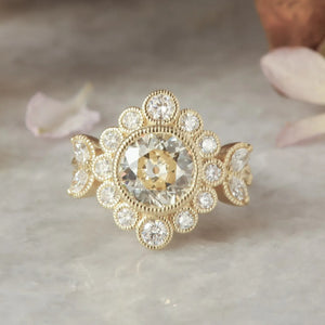 Briar Rose Diamond Marquise Ring