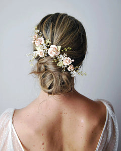 Flowery Roses Headpiece Accessory