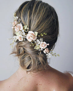 Flowery Roses Headpiece Accessory