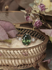 Fern Green Sapphire Ring