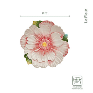 La Fleur Flower Plate Set of 4