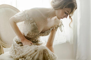 Soleil Wedding Dress by Claire Pettibone