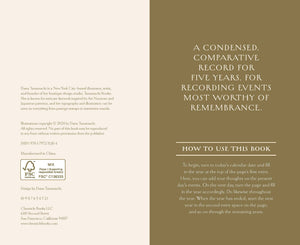Gilded One Line a Day – Five-Year Memory Journal