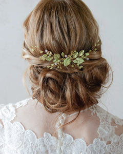 Botanical Leaf Headpiece Accessory