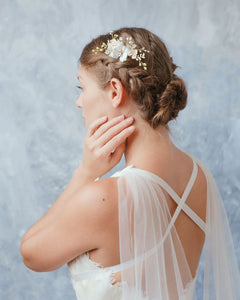 Sweet Flower Bouquet Comb Accessory